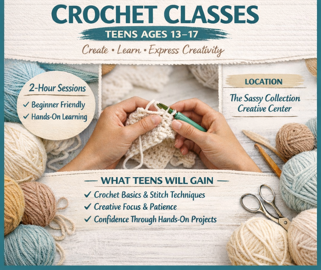 Crochet Class for Teens