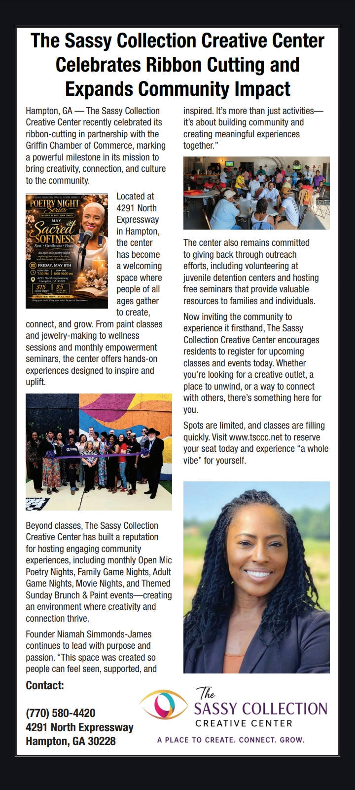 Thank You, Griffin Daily News, for Helping Share Our Story
