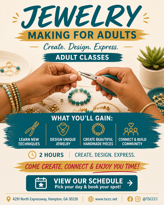 JEWELRY MAKING CLASS FOR ADULTS
