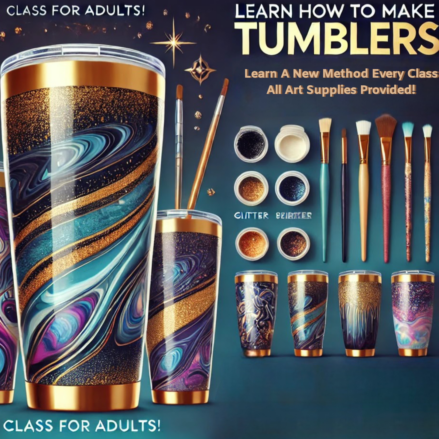 Learn How to Make Tumblers Adults