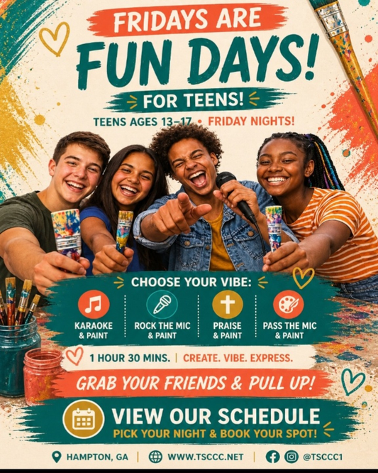 Lets Paint & Have Fun AGES 13-17